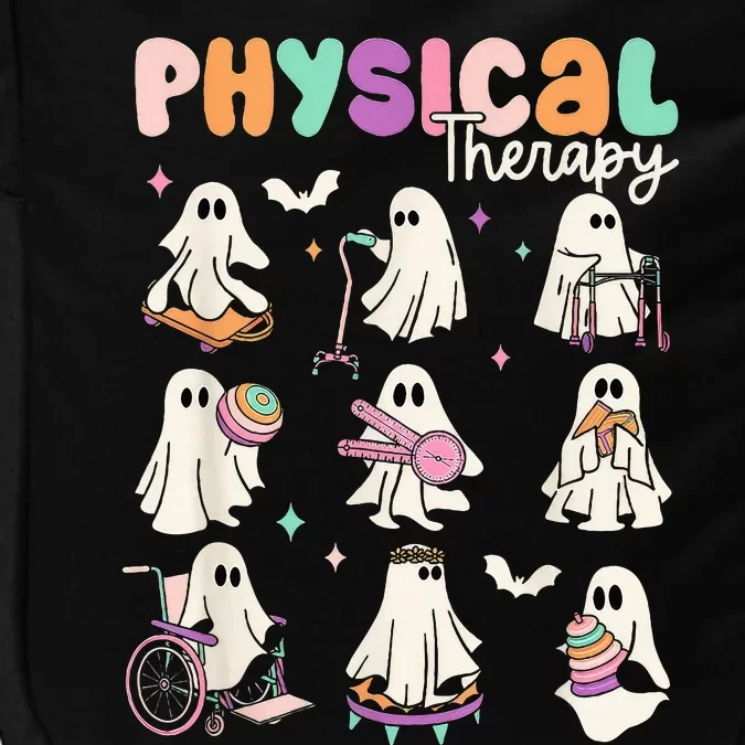 Cute Ghost Physical Therapy Pt Physical Therapist Halloween Impact Tech Backpack