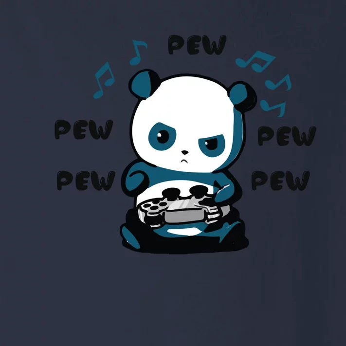 Cute Gaming Panda Pew Gamer For Boys Girls Video Game Gift Great Gift Toddler Long Sleeve Shirt