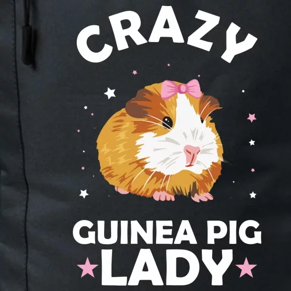 Crazy Guinea Pig Lady Daily Commute Backpack