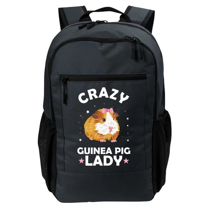 Crazy Guinea Pig Lady Daily Commute Backpack