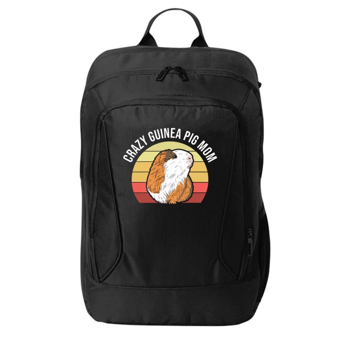 Crazy Guinea Pig Mom City Backpack