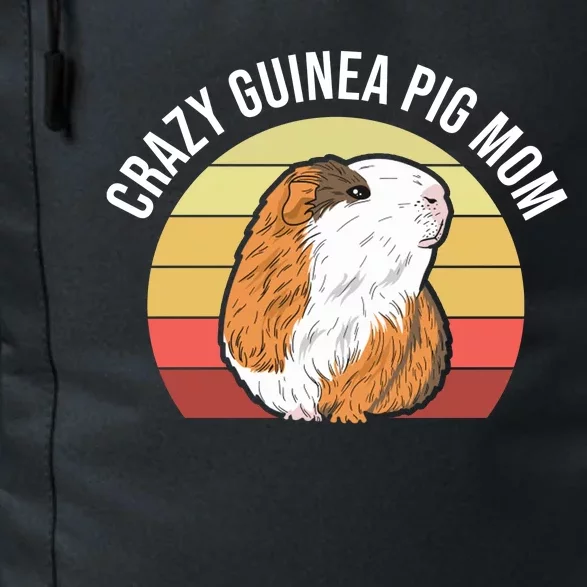 Crazy Guinea Pig Mom Daily Commute Backpack