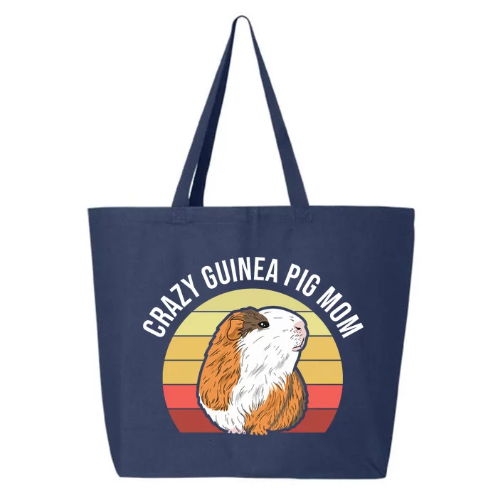 Crazy Guinea Pig Mom 25L Jumbo Tote