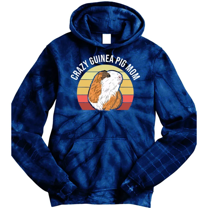 Crazy Guinea Pig Mom Tie Dye Hoodie