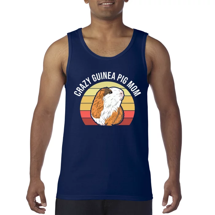 Crazy Guinea Pig Mom Tank Top