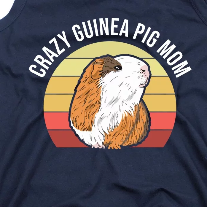 Crazy Guinea Pig Mom Tank Top