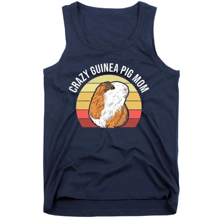 Crazy Guinea Pig Mom Tank Top