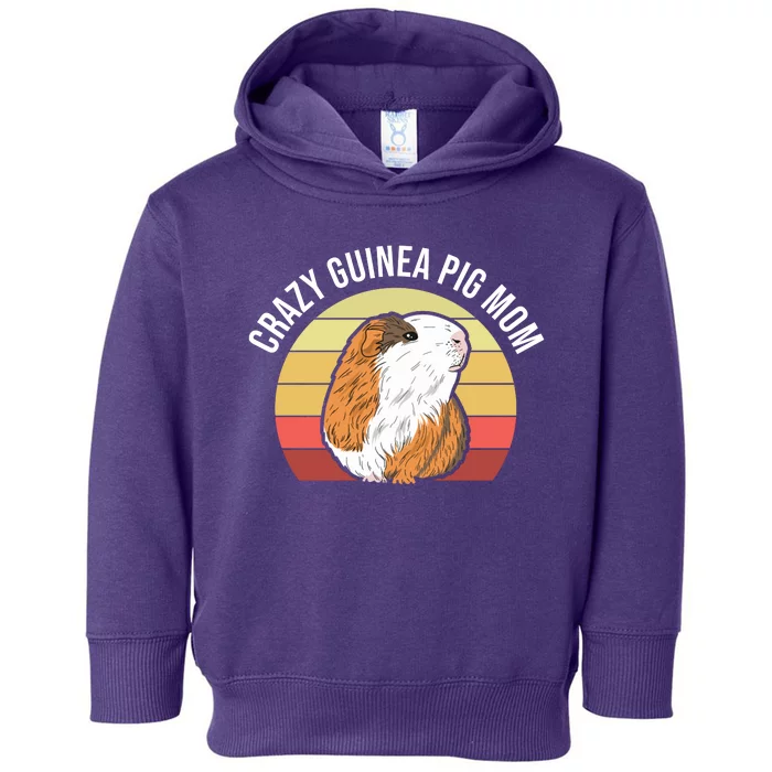 Crazy Guinea Pig Mom Toddler Hoodie