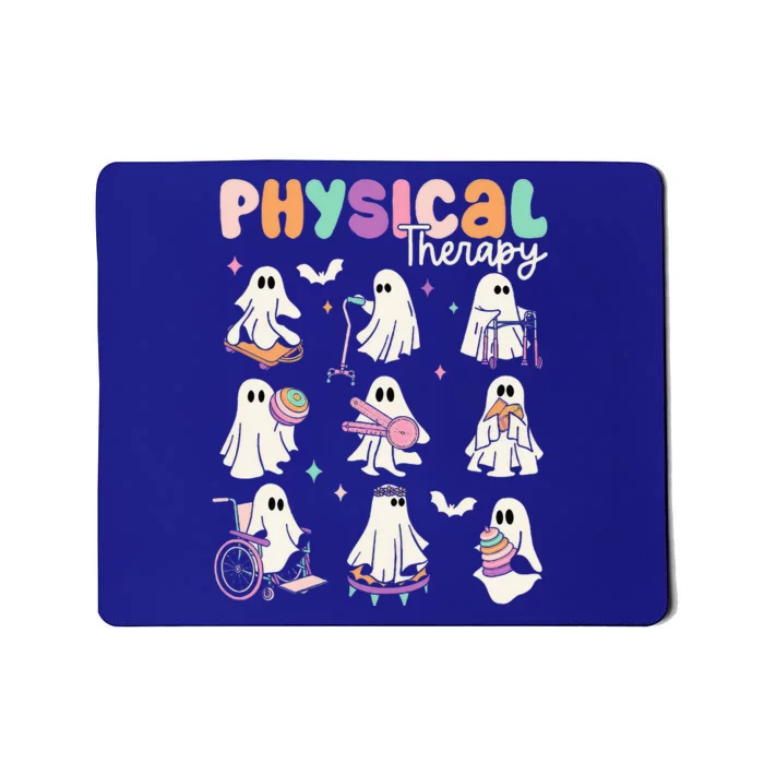 Cute Ghost Physical Therapy PT Physical Therapist Halloween Mousepad