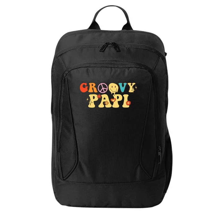 Cute Groovy Papi Funny Retro Groovy Retro City Backpack