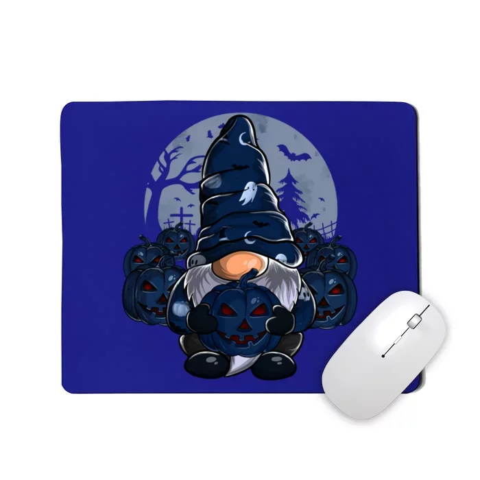 Cute Gnome Pumpkin Moon Funny Boys Girls Halloween Gnomies Cool Gift Mousepad