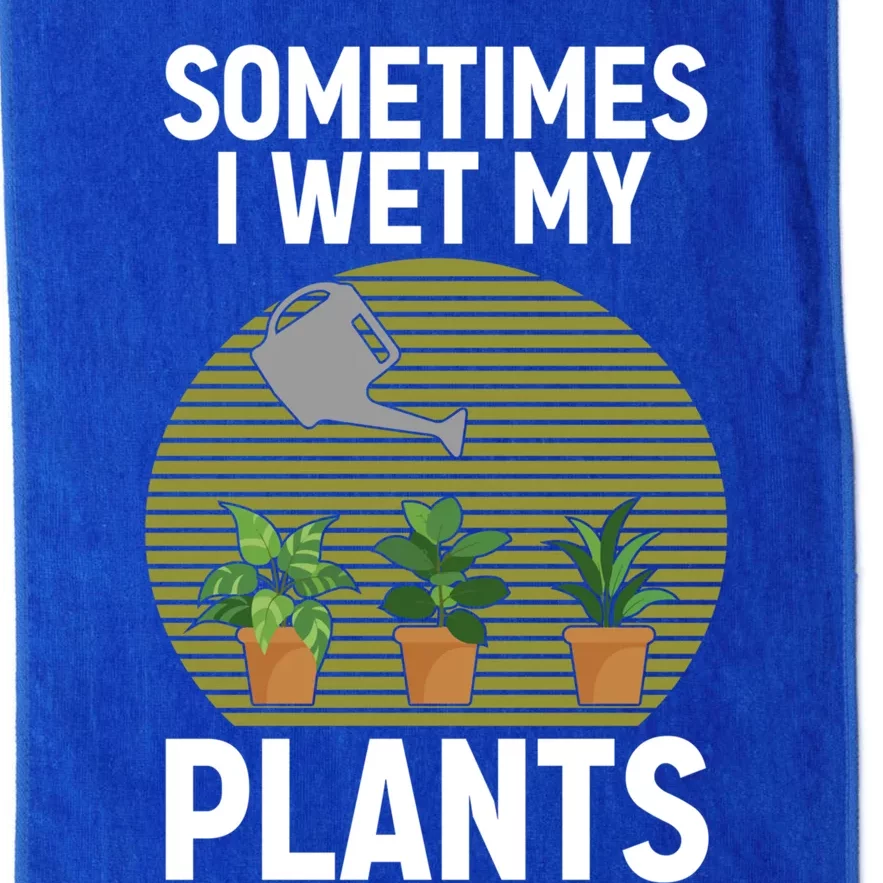 Cute Gardening Plants Gardener Plant Lovers Funny Gift Platinum Collection Golf Towel