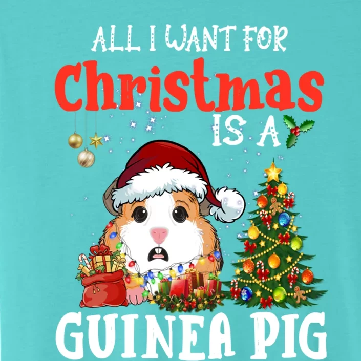 Cute Guinea Pig Christmas All I Want For Xmas Guinea Gift Great Gift ChromaSoft Performance T-Shirt