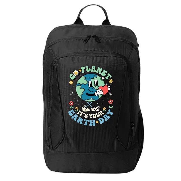 Cute Go Planet Its Your Earth Day 2024 City Backpack