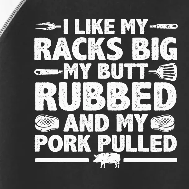 Cool Grilling Pork Rub Smoking Bbq Meat Smoker Toddler Fine Jersey T-Shirt