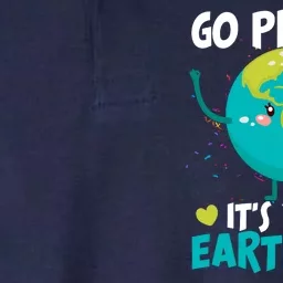 Cute Go Planet It's Your Earth Day Softstyle Adult Sport Polo