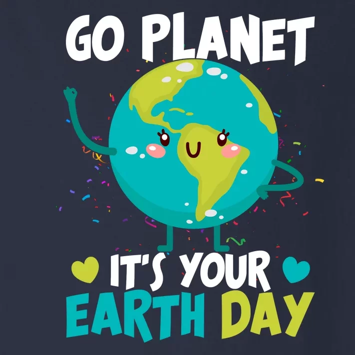 Cute Go Planet It's Your Earth Day Toddler Long Sleeve Shirt