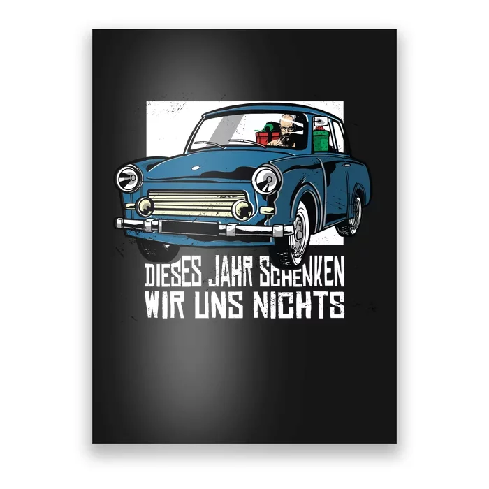 Christmas German Quote Poster