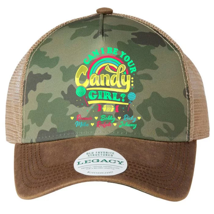 Candy Gir'l Ronnie Bobby Ricky Mike Ralph Johnny Legacy Tie Dye Trucker Hat