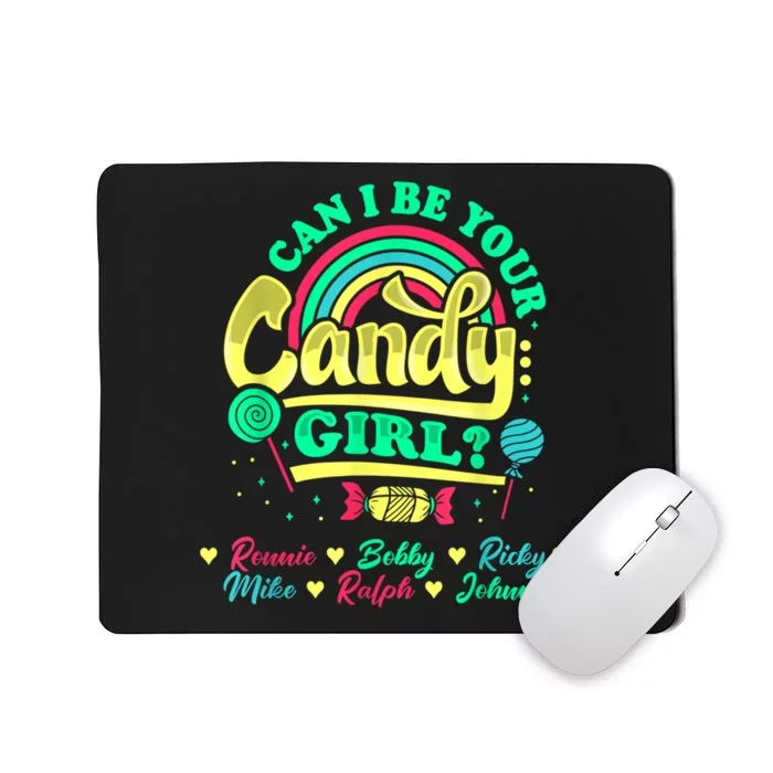 Candy Gir'l Ronnie Bobby Ricky Mike Ralph Johnny Mousepad