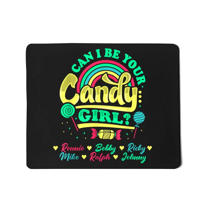 Candy Gir'l Ronnie Bobby Ricky Mike Ralph Johnny Mousepad