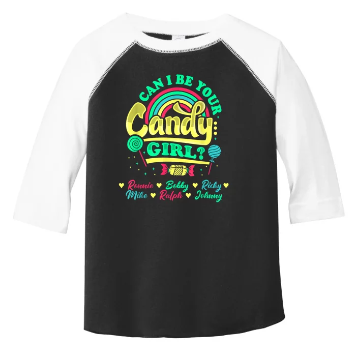 Candy Gir'l Ronnie Bobby Ricky Mike Ralph Johnny Toddler Fine Jersey T-Shirt