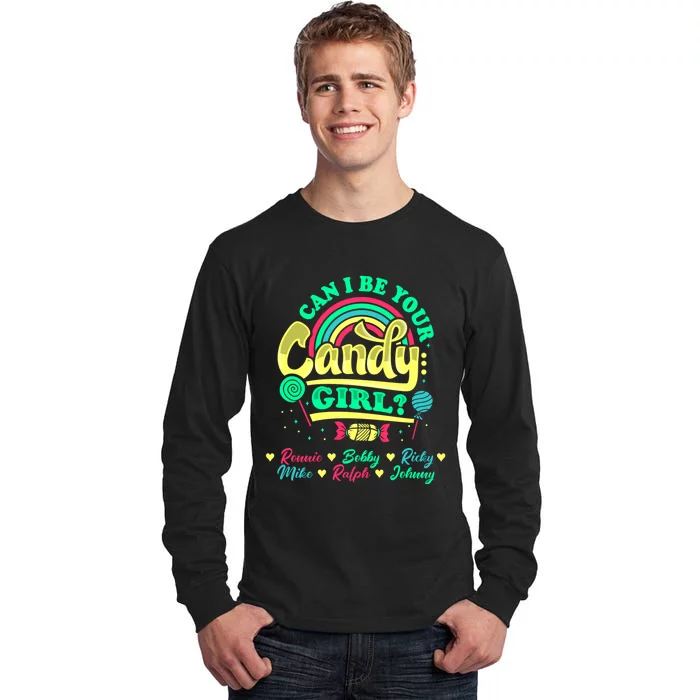 Candy Gir Ronnie Bobby Ricky Mike Ralph Johnny Tall Long Sleeve T-Shirt