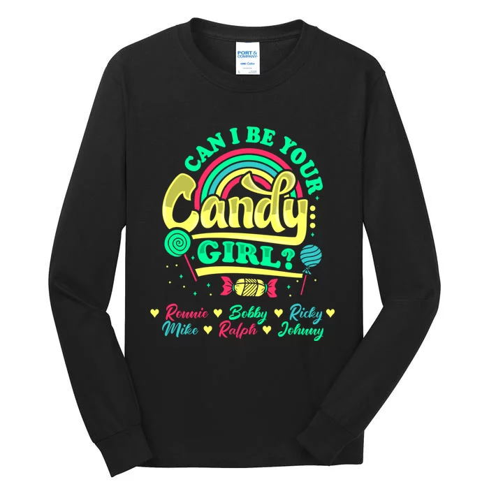 Candy Gir Ronnie Bobby Ricky Mike Ralph Johnny Tall Long Sleeve T-Shirt