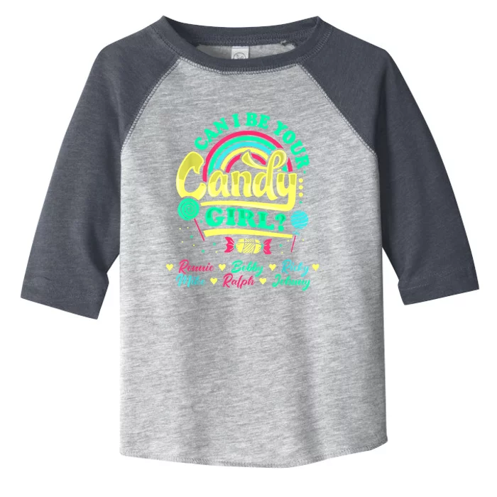 Candy Girl Ronnie Bobby Ricky Mike Ralph Johnny Toddler Fine Jersey T-Shirt