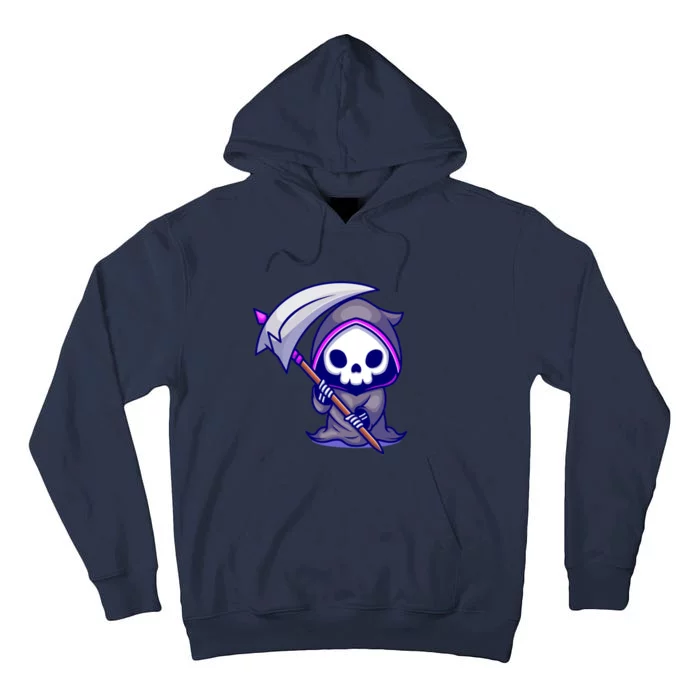 Cute Grim Reaper Tall Hoodie