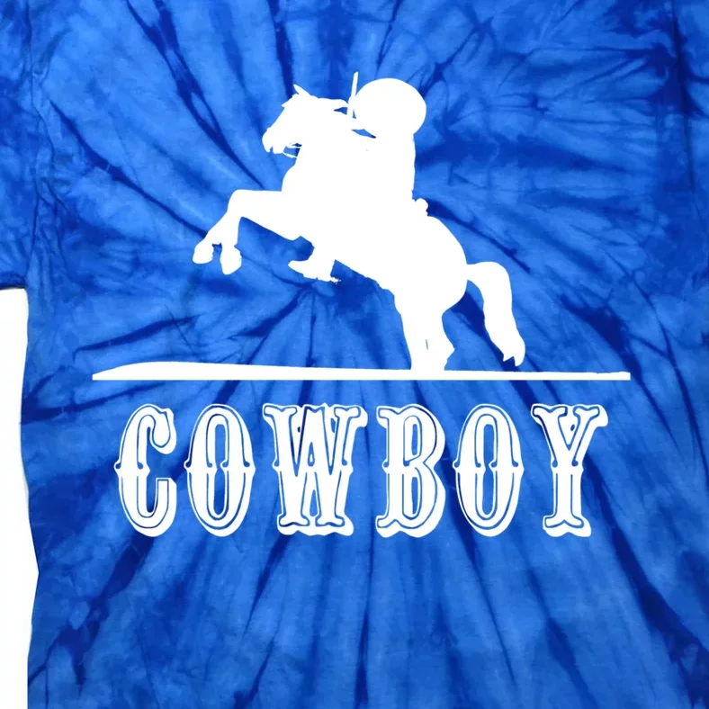 Cow Gift Rider Horse Western Rodeo Hoody Tie-Dye T-Shirt