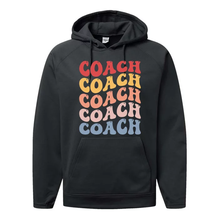 Coach Groovy Retro Performance Fleece Hoodie