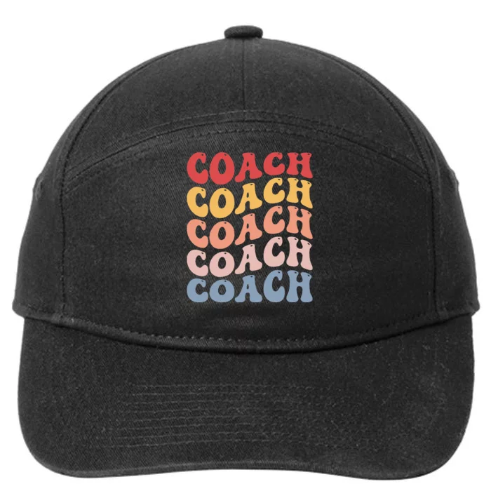 Coach Groovy Retro 7-Panel Snapback Hat