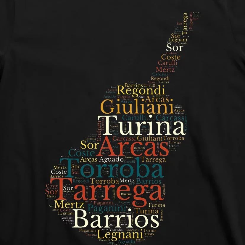 Classical Guitar Spanish Guitar T-Shirt