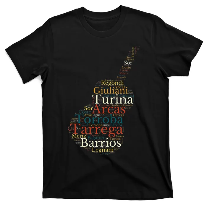 Classical Guitar Spanish Guitar T-Shirt