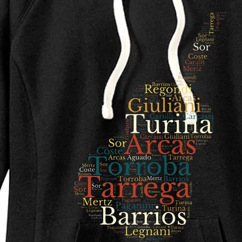 Classical Guitar Spanish Guitar Women's Fleece Hoodie