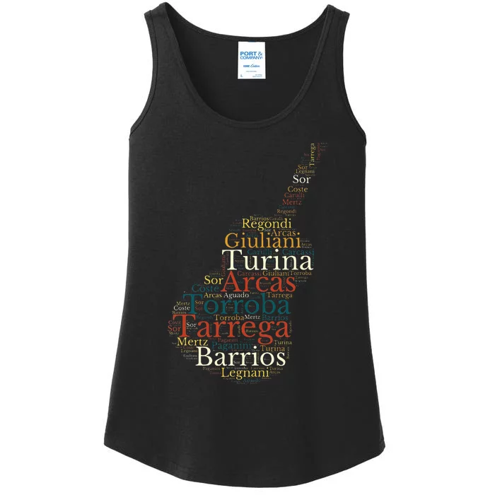 Classical Guitar Spanish Guitar Ladies Essential Tank