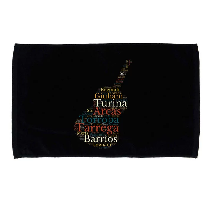 Classical Guitar Spanish Guitar Microfiber Hand Towel