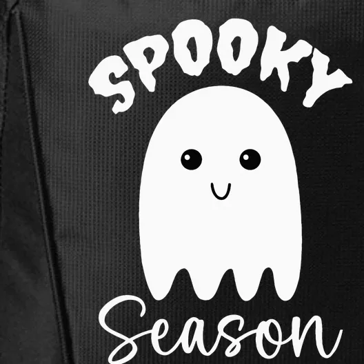 Cute Ghost Spooky Season Funny Halloween City Backpack