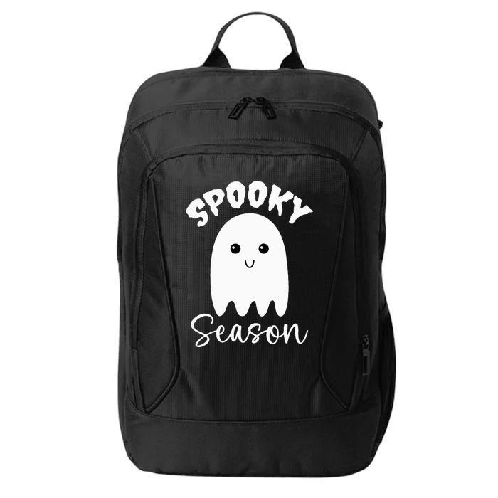 Cute Ghost Spooky Season Funny Halloween City Backpack