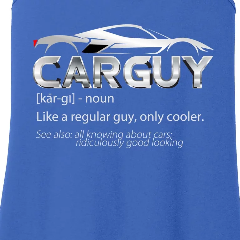 Car Guy Sport Car Fathers Day Car Mechanic Race Car Driver Gift Ladies Essential Tank