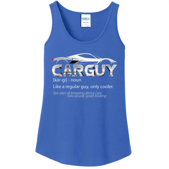 Car Guy Sport Car Fathers Day Car Mechanic Race Car Driver Gift Ladies Essential Tank