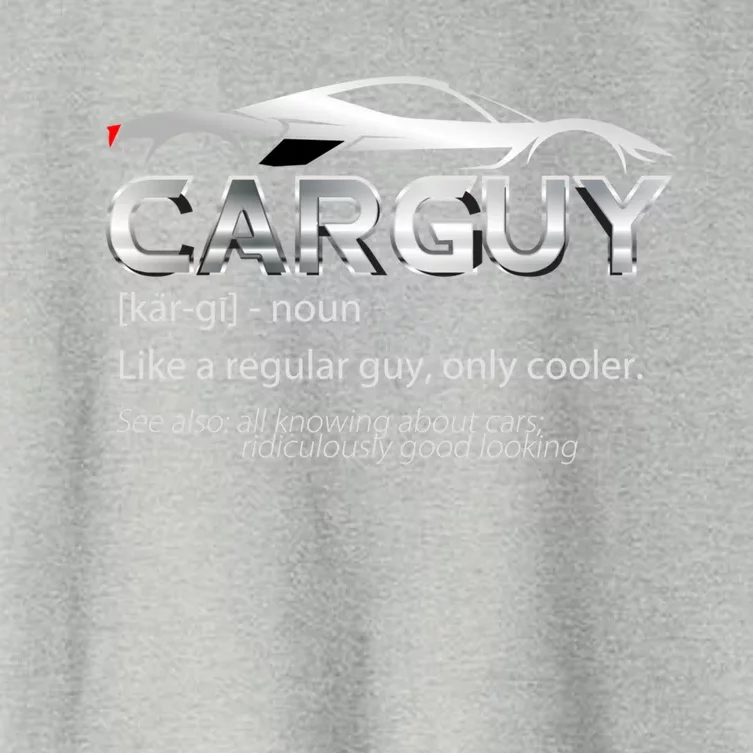 Car Guy Sport Car Fathers Day Car Mechanic Race Car Driver Gift Women's Crop Top Tee