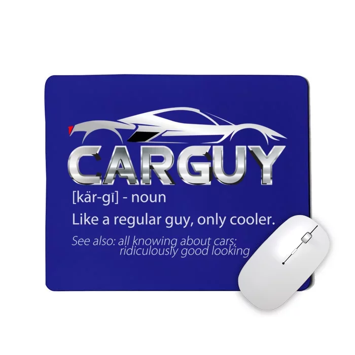 Car Guy Sport Car Fathers Day Car Mechanic Race Car Driver Gift Mousepad