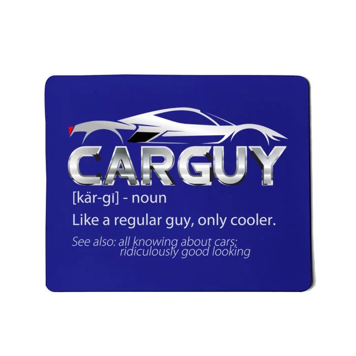 Car Guy Sport Car Fathers Day Car Mechanic Race Car Driver Gift Mousepad