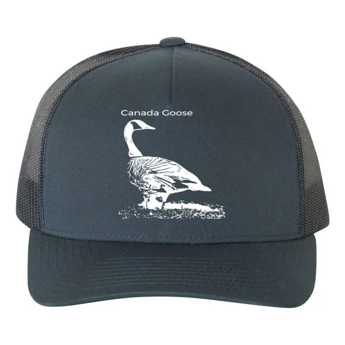 Canada Goose Standing Gift Waterfowl Lover Yupoong Adult 5-Panel Trucker Hat