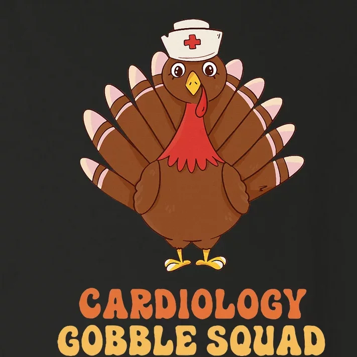 Cardiology Gobble Squad Turkey Nurse Thanksgiving Toddler Long Sleeve Shirt