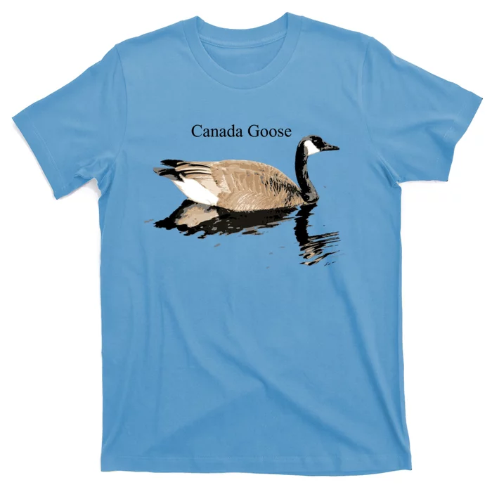 Canada Goose Swimming Gift Waterfowl Lover T-Shirt