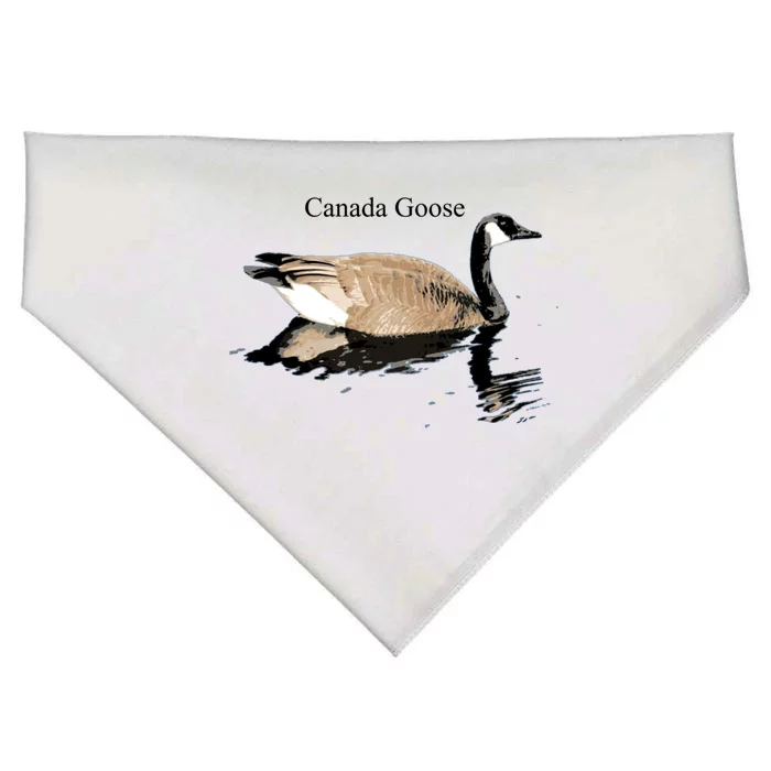 Canada Goose Swimming Gift Waterfowl Lover USA-Made Doggie Bandana