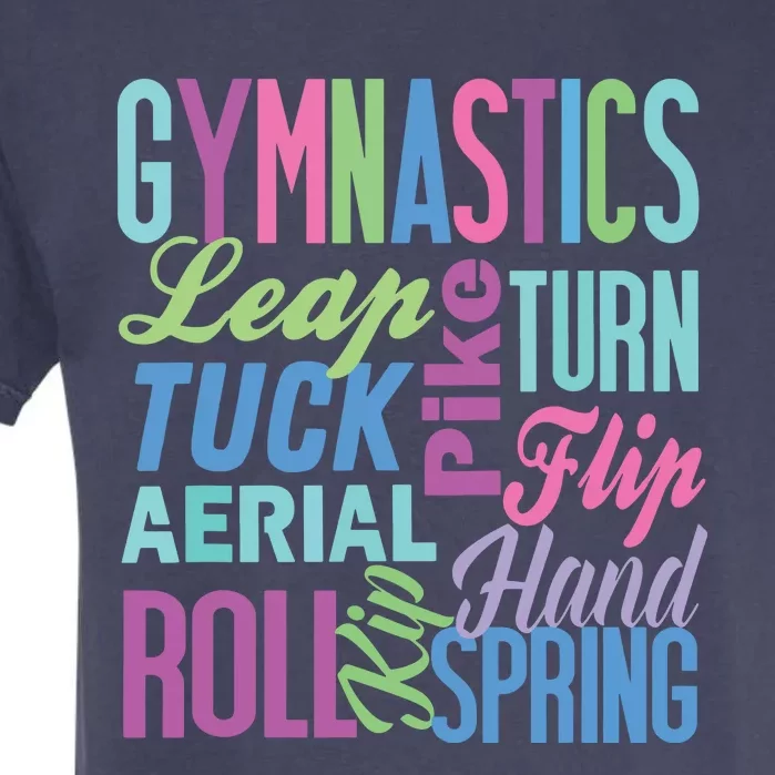 Cute Gymnastics Shirts Gymnast Gifts Gymnastic Clothes Girl Garment-Dyed Heavyweight T-Shirt